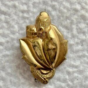 Antique Victorian Corn Design Brooch Pin